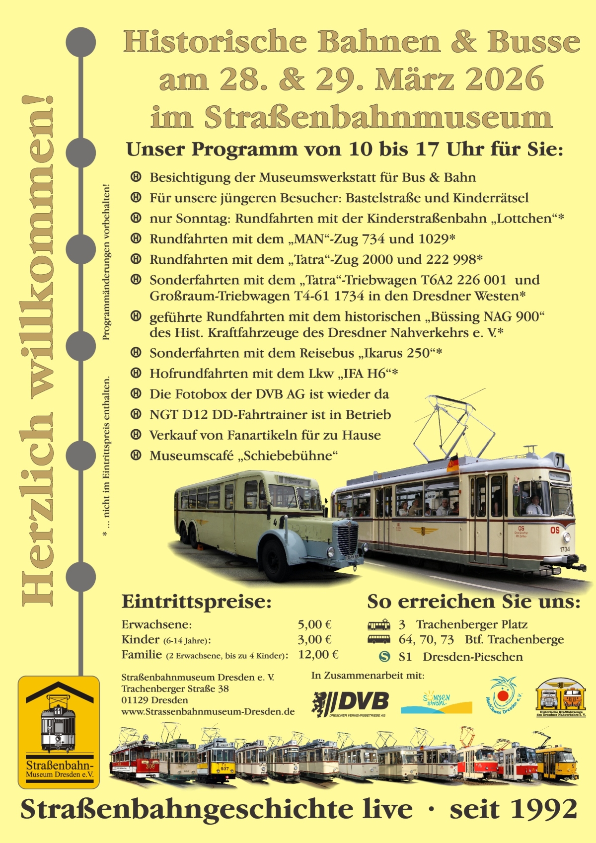 Read more about the article Öffnungswochenende im März 2026